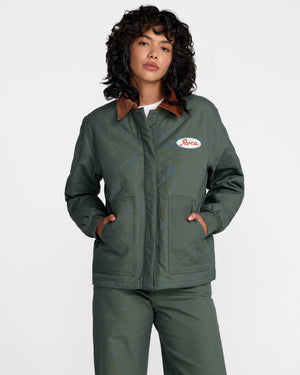 Clover Quilted Jacket- RVCA