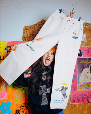 Dani Miller High Waisted Baggy Jean