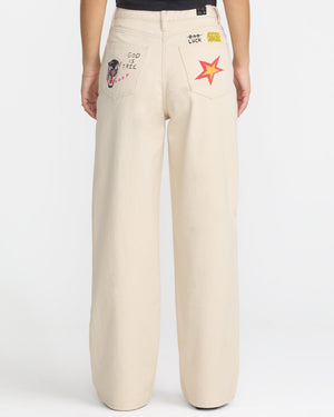 Dani Miller High Waisted Baggy Jean