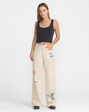 Dani Miller High Waisted Baggy Jean