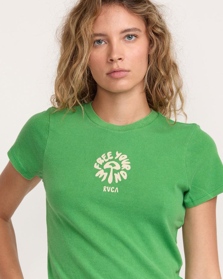 411 Tee - Emerald Green