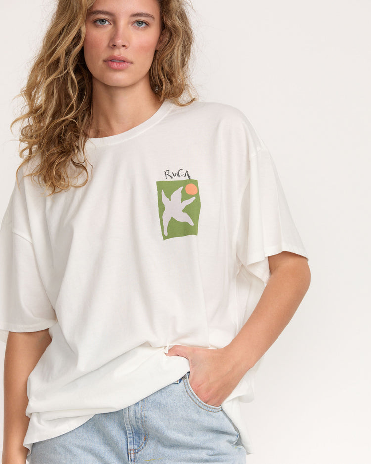 Baggie Tee - Vintage White