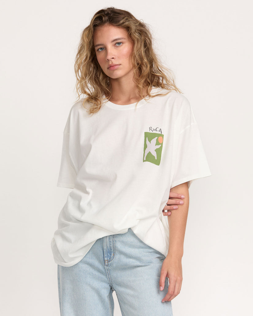 Baggie Tee - Vintage White