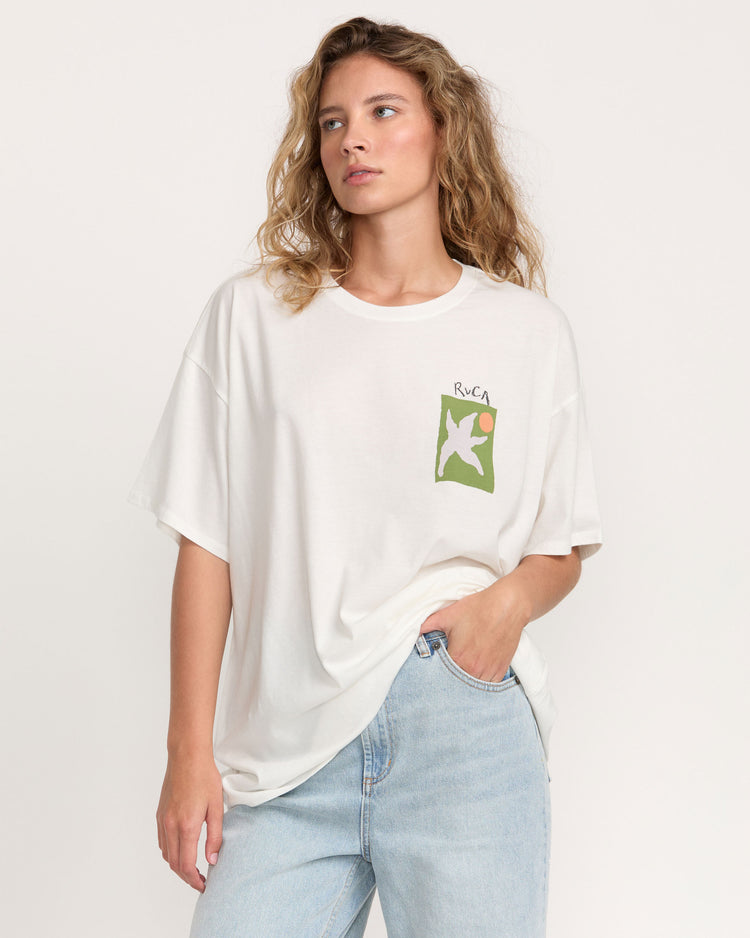 Baggie Tee - Vintage White