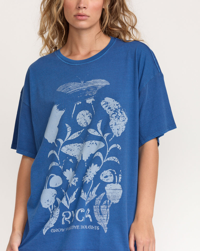 Baggie Tee - Blue Sapphire