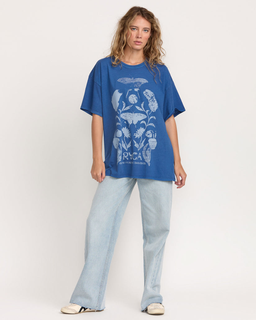 Baggie Tee - Blue Sapphire