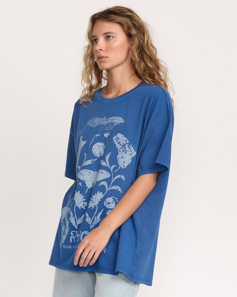 Baggie Tee - Blue Sapphire