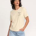 State Of Aloha Daily Tee - Cream