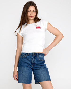 Ribbed Slim Tee - RVCA