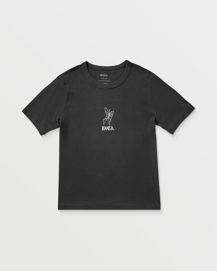 Pixie Daily Tee - Washed Black