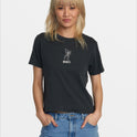 Pixie Daily Tee - Washed Black