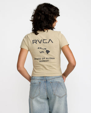 State Of Aloha 411 Tee - RVCA