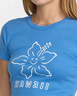 Happy Hibiscus Baby Tee