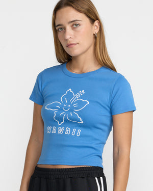 Happy Hibiscus Baby Tee
