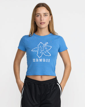 Happy Hibiscus Baby Tee