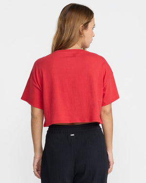 Game Day Boxy Crop Tee