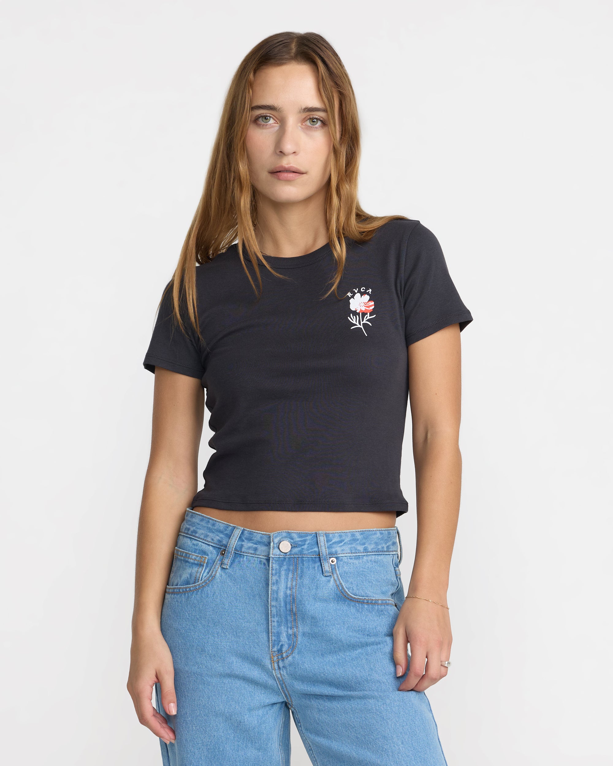 トップス IGUSA courage baby tee Odai Baby Tee – RVCA