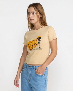 Island Of Tropics Shrunken Tee