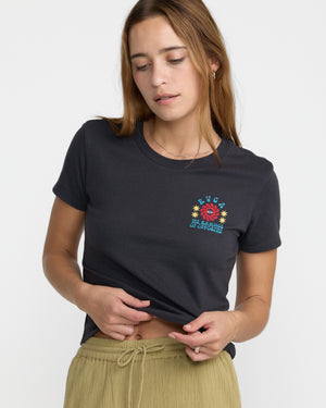 Iris Shrunken Tee