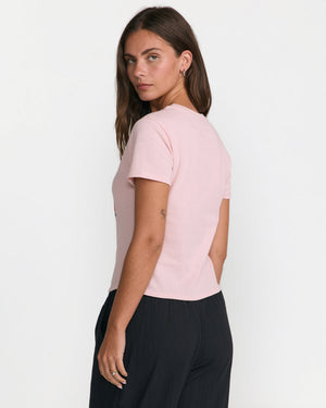 Balance Palm Shrunken Tee