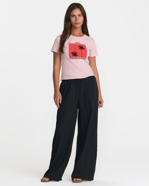 Balance Palm Shrunken Tee