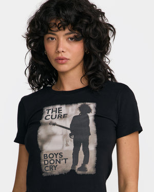 The Cure Boys Don't Cry Shrunken Tee
