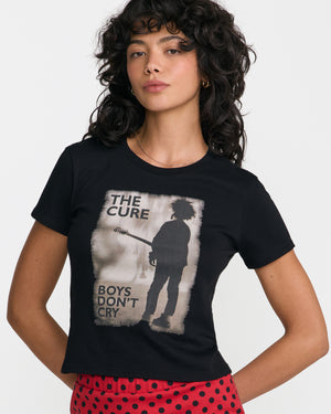 The Cure Boys Don't Cry Shrunken Tee
