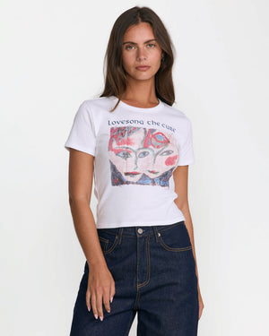 The Cure Lovesong Baby Tee