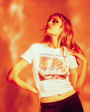 The Cure Lovesong Baby Tee
