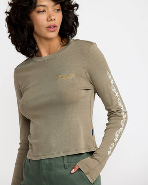 KSL Long Sleeve Fitted Tee - RVCA