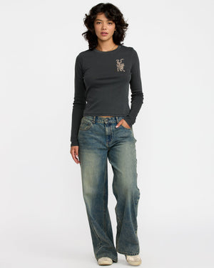 Fortune Long Sleeve Tee - RVCA