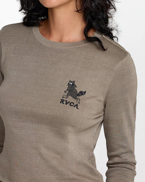 Fortune Long Sleeve Tee- RVCA
