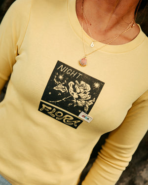 Mel G Long Sleeve Tee-RVCA