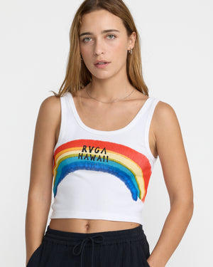 Rainbow Spray Scoop Tank