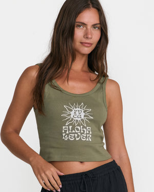 Aloha 4Ever Sun Scoop Tank Top