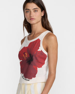 Hibiscus Tank Top