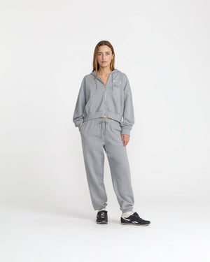 Squad Crop Zip Hoodie