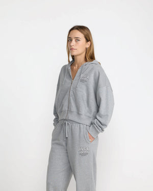 Squad Crop Zip Hoodie