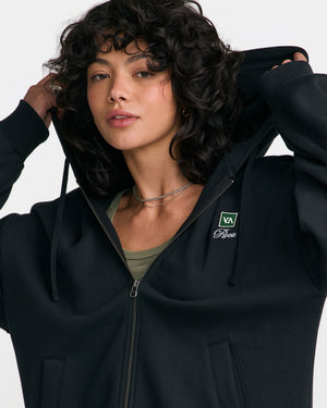 Weston Oversized Zip Hoodie