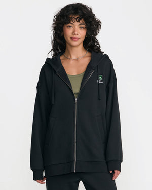 Weston Oversized Zip Hoodie