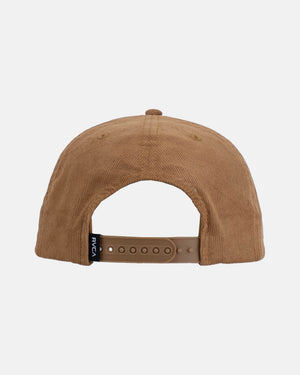Big RVCA Cord Snapback Hat