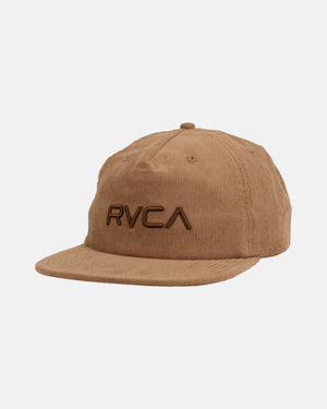 Big RVCA Cord Snapback Hat