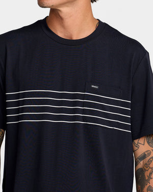 Balance Pocket Stripe Tee - RVCA