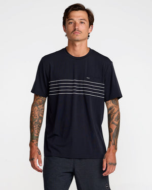 Balance Pocket Stripe Tee - RVCA