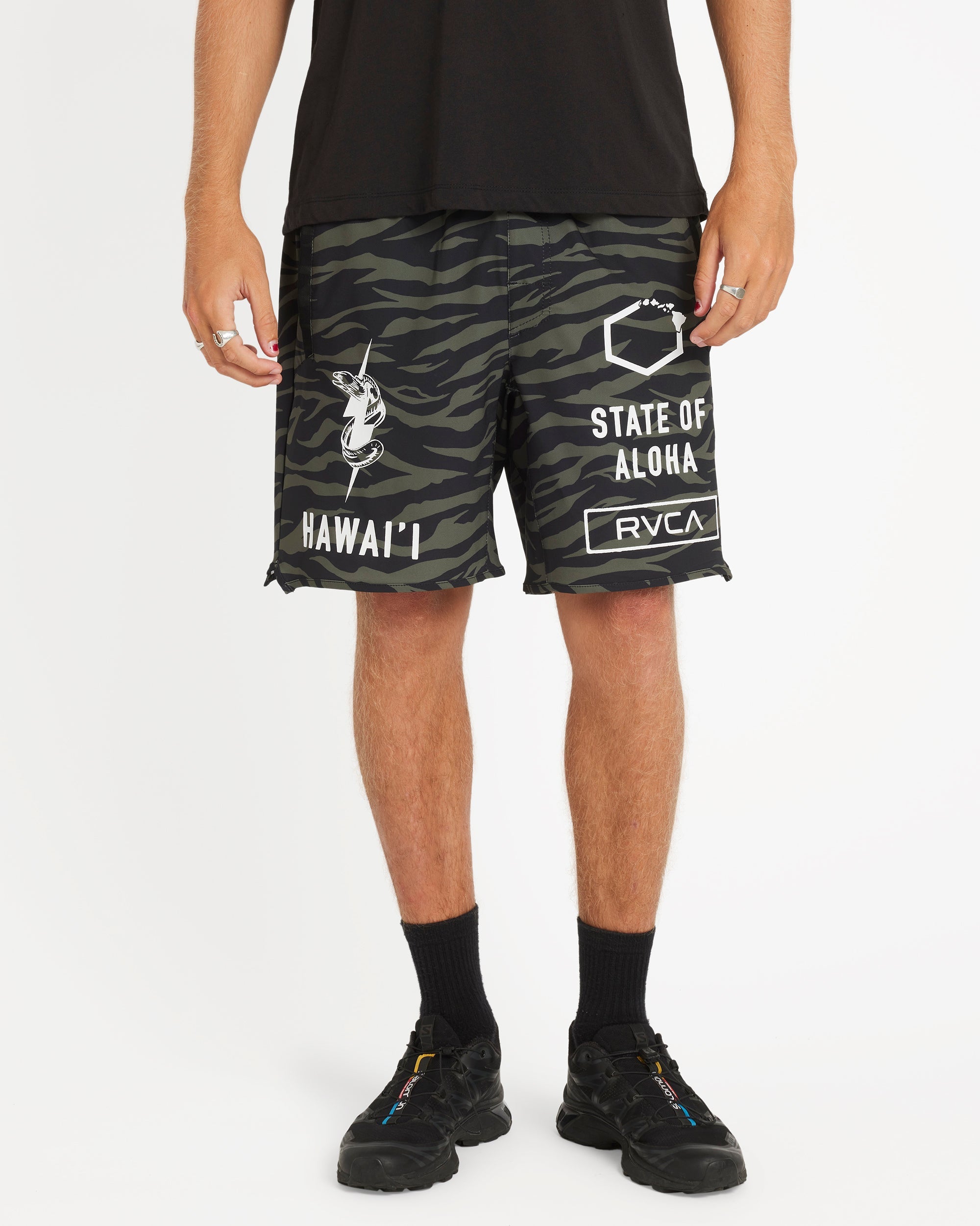 n*n様 RVCA Hawaiian Surf Style ファンボード Hawaii Yogger Stretch 17