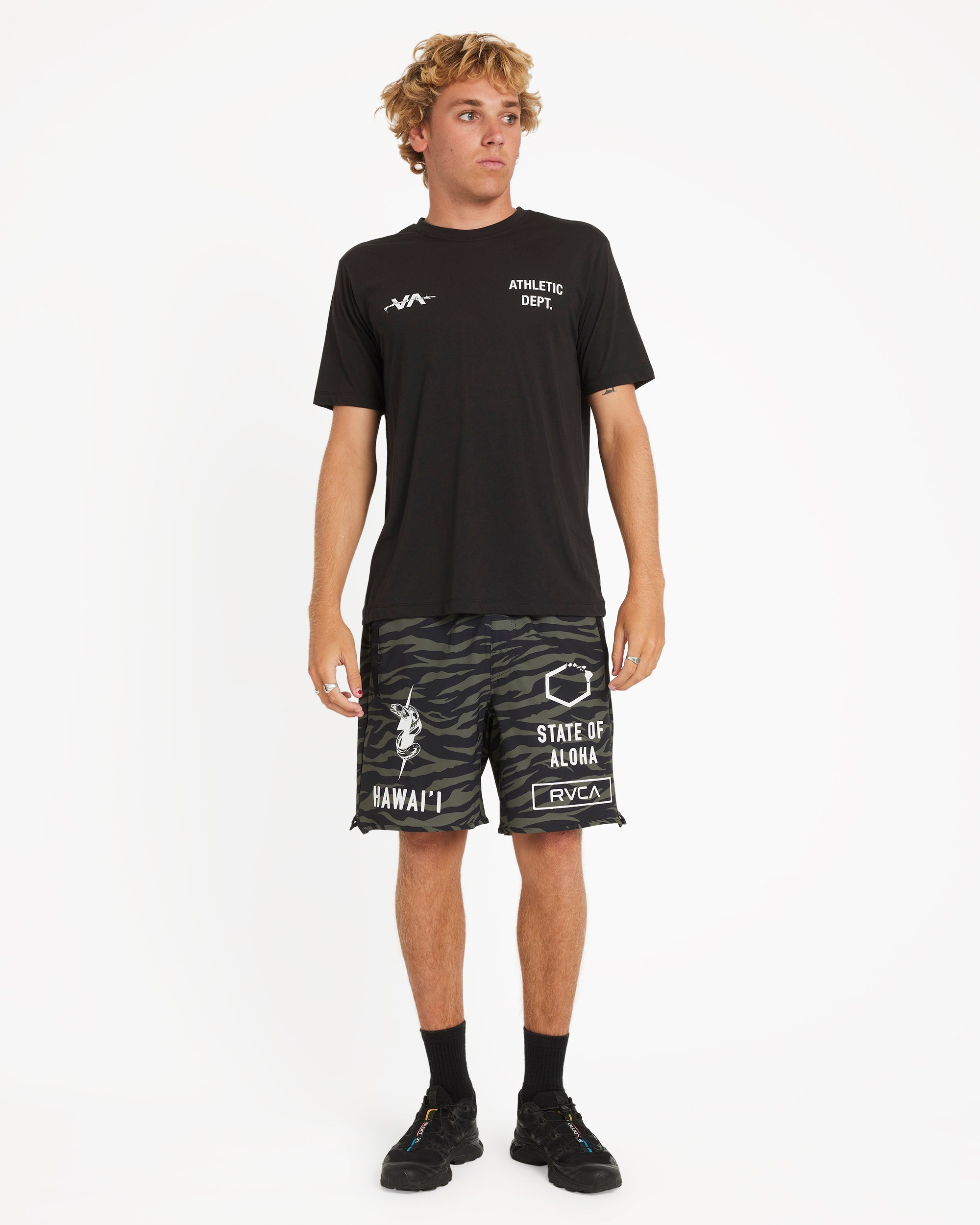 n*n様 RVCA Hawaiian Surf Style ファンボード Hawaii Yogger Stretch 17