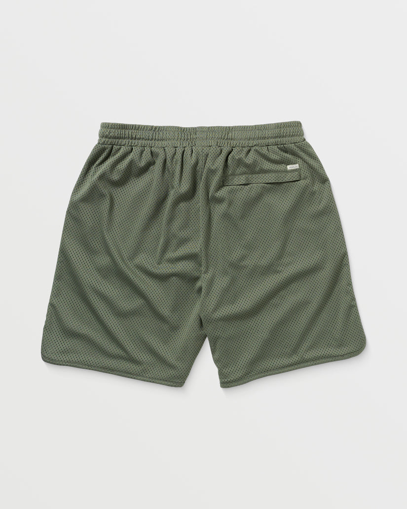 Va Essential Mesh Shorts 18" - Sage Leaf