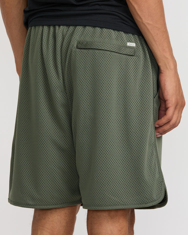 Va Essential Mesh Shorts 18" - Sage Leaf