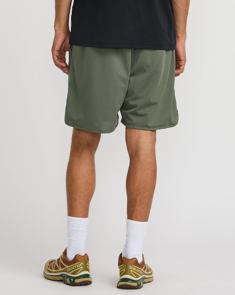 Va Essential Mesh Shorts 18" - Sage Leaf