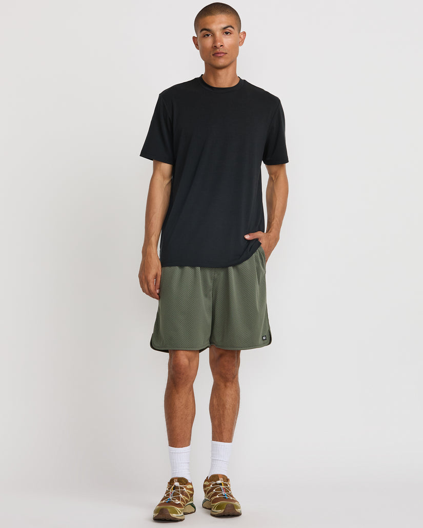 Va Essential Mesh Shorts 18" - Sage Leaf